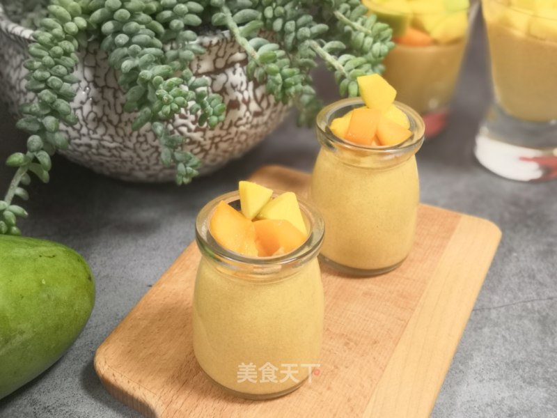 Mango Yogurt Pudding recipe