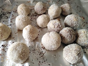 Coconut-flavored Taro Ball: Simple and Easy to Make Snacks, Silky and Delicate, Consumes Coconut Puree recipe