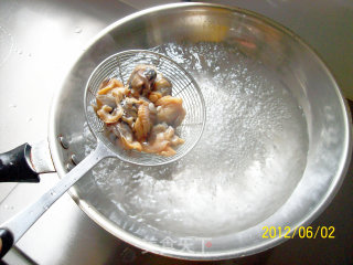 [symphony of Gourmet Spring]-"fried Clams with Chives and Edamame" recipe