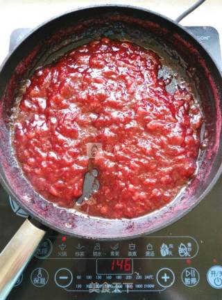 #aca烤明星大赛#strawberry Particle Jam recipe