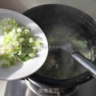 Chinese Cabbage Corn Kernels Seafood Porridge recipe