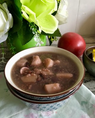 Spleen Spleen Yam Adzuki Bean Millet Porridge recipe