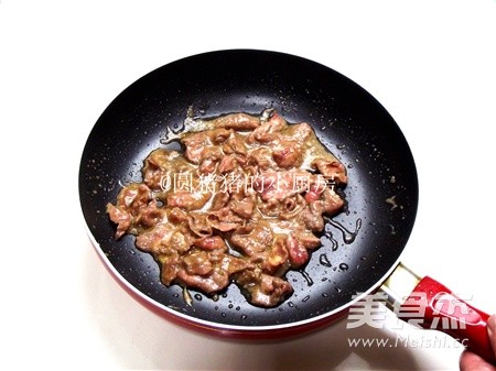 Cantonese Dry Stir-fried Beef He recipe