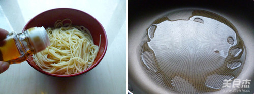 Stir-fried Spaghetti with Soy Sauce recipe
