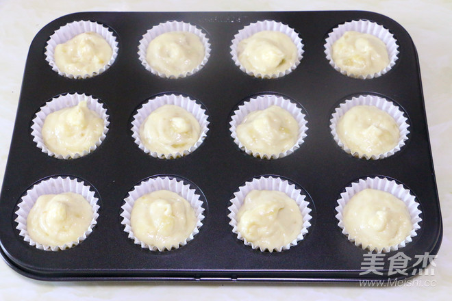 Cheese Banana Muffin recipe