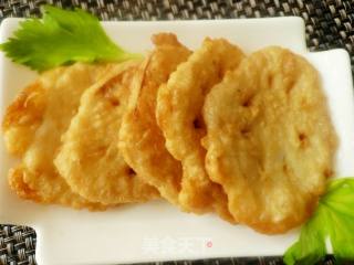 Soft Fried Lotus Root Slices recipe