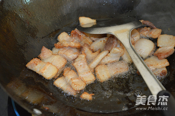 Cauliflower Fried Pork recipe