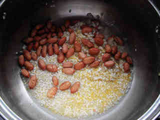 Peanut Double Rice Porridge recipe