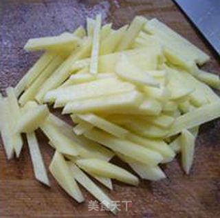 Stir-fried Potatoes with Kaiyang Cabbage recipe