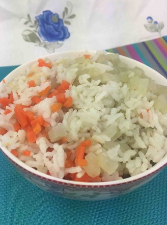 Yacon Carrot Braised Rice