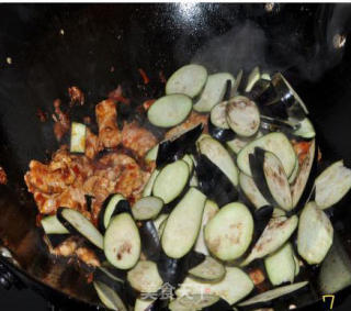 Stir-fried Pork with Eggplant recipe