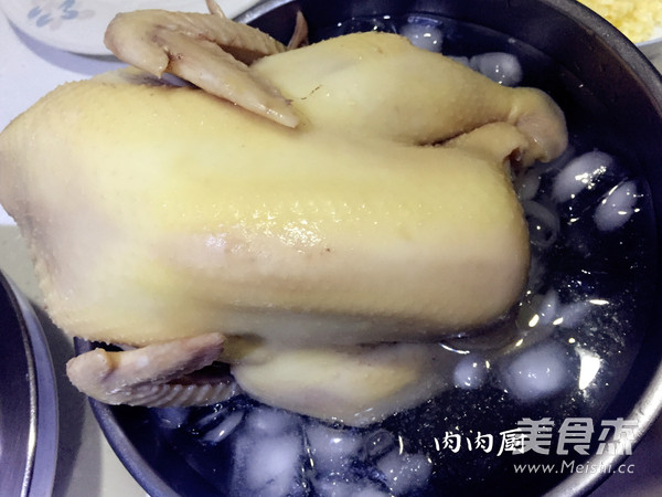 Cantonese-style Secret White-cut Chicken Meat Chef recipe