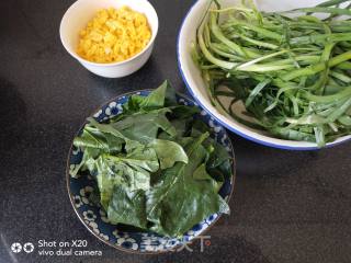 Chives and Egg Fried Bun recipe