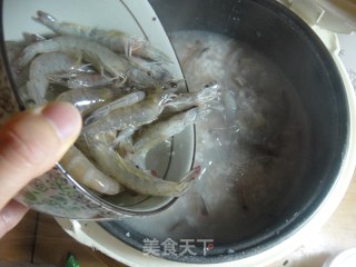 Mushroom and Shrimp Porridge recipe