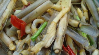 Spicy Razor Clam