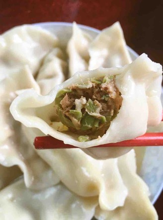 Pork Crock Bean Dumplings recipe