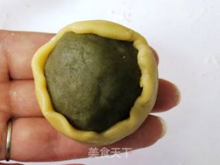 Preheating Mid-autumn Festival~~【three-color Filling Cantonese-style Mooncakes】 recipe