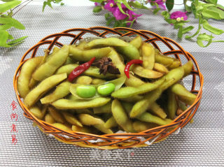 Boiled Spiced Soy Pods recipe