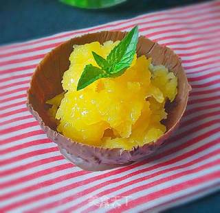 Mango Stir-fried Iced Chocolate Cup recipe