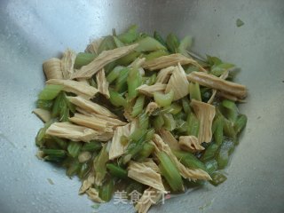 Celery Yuba recipe