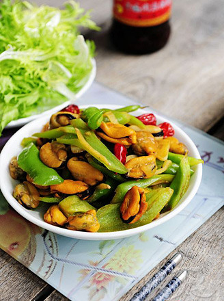 Stir-fried Haihong with Chili recipe