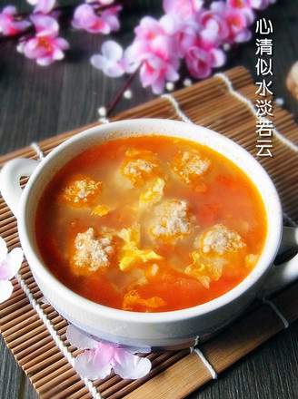 Tomato Meatball Soup