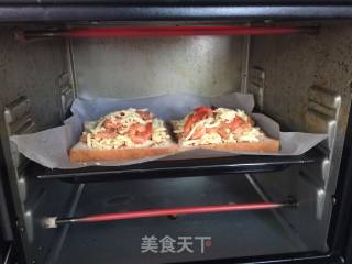 #四session Baking Contest and is Love to Eat Festival#sealand Toast Pizza recipe