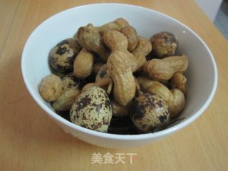 Boiled Peanut Quail Eggs recipe