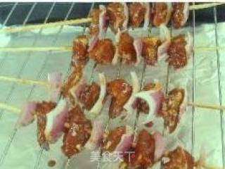 Barbecued Pork Skewers with Teriyaki Sauce recipe