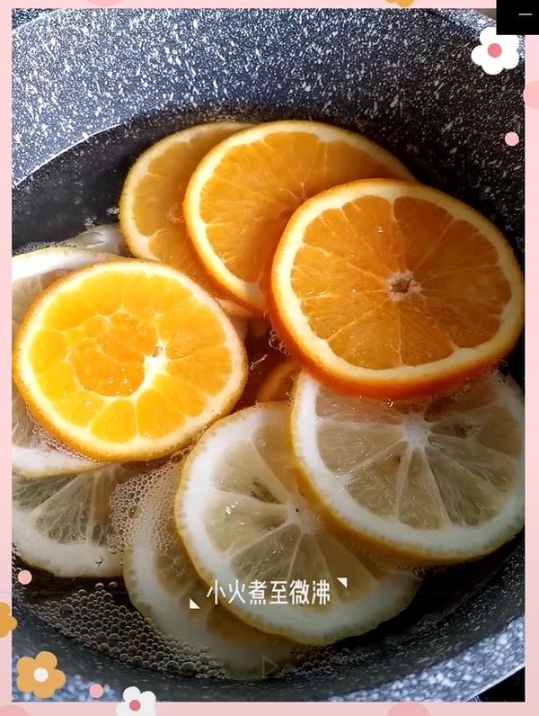 Lemon Fresh Orange Tea recipe