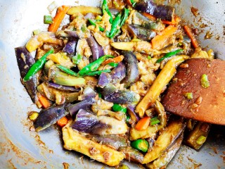 Steamed Eggplant with Sauce recipe