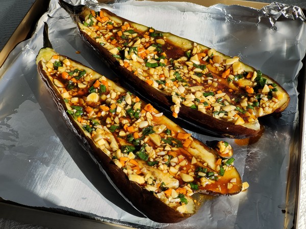 Roasted Eggplant Like this is Better Than The Barbecue Stall recipe