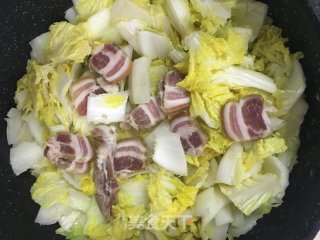 Bacon Konjac Baby Vegetable Soup recipe