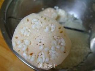 Honey Glutinous Rice Lotus Root recipe