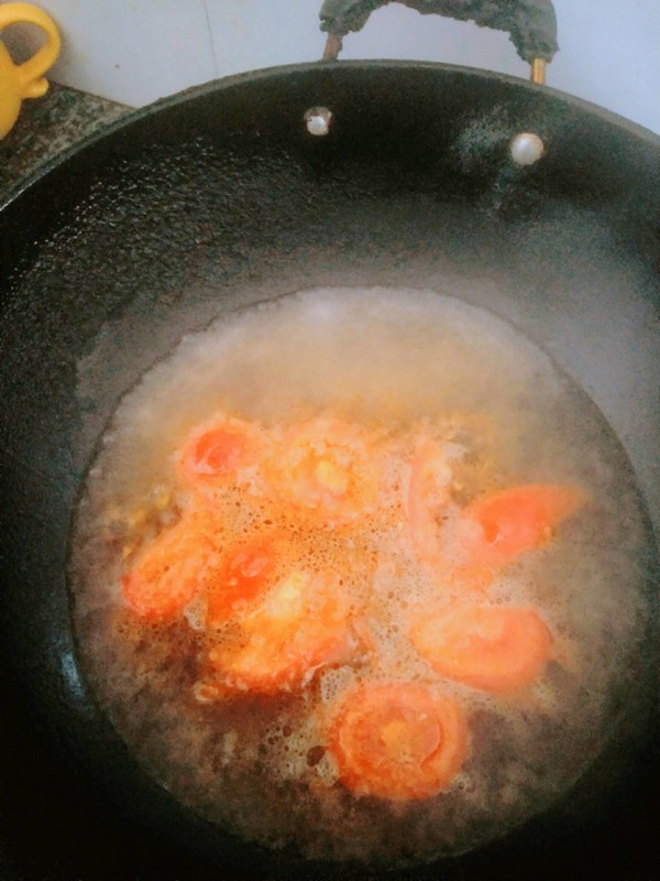 Tomato and Egg Gnocchi Soup recipe