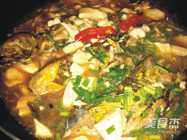 Ang Prickly Fish Braised Tofu recipe