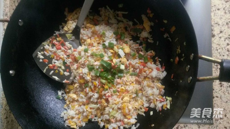 Five Egg Fried Rice recipe