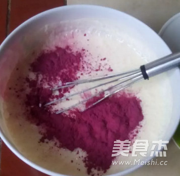 Purple Sweet Potato Cream Ice Cream recipe