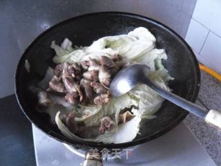Chicken Heart Braised Cabbage recipe