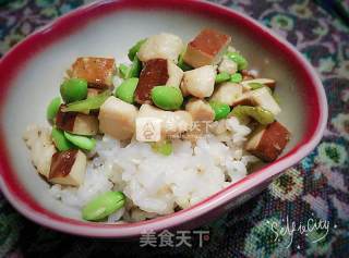 Soybeans and Rice Fragrant Dry Mixed Stir-fry recipe