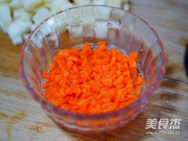Shrimp and Potato Braised Rice recipe