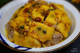 Steamed Lean Pork Omelet recipe