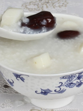 Chinese Yam and Red Dates Porridge