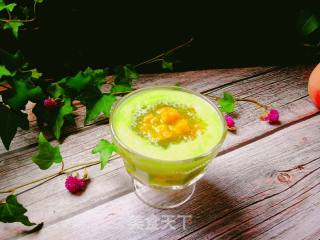 Sweet Melon Sweet Potato Sago recipe