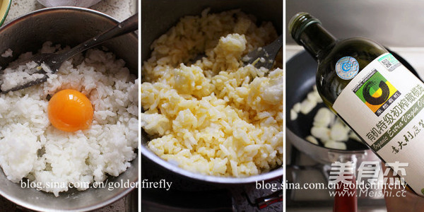 Pesto Golden Fried Rice recipe