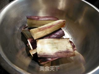 Eggplant with Sesame Sauce and Vinaigrette recipe