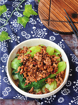 Minced Meat Shanghai Green recipe