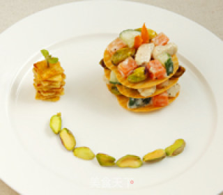 【wantuofu Pistachio】pistachio Chicken Salad recipe