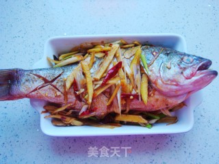 Steamed Sea Bass recipe