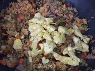 Fried Rice with Beef Sauce recipe